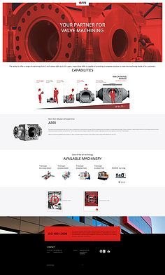 工業機械網頁與網站設計 精準呈現專業力量與高效交互